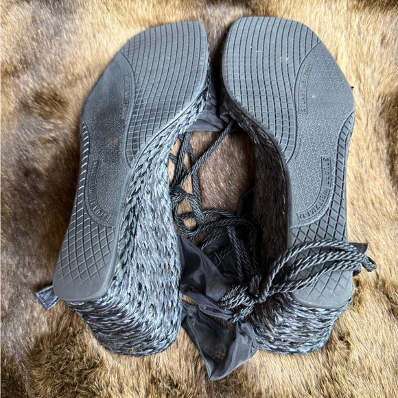 Stuart Weitzman platform espadrilles size 7.5 - Picture 6 of 7